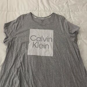 Calvin Klein Women’s  Gray T-Shirt